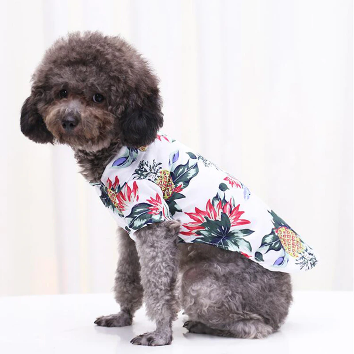 Hawaiian Pet Shirts - Doot's Pet LLC Collars For A Cause