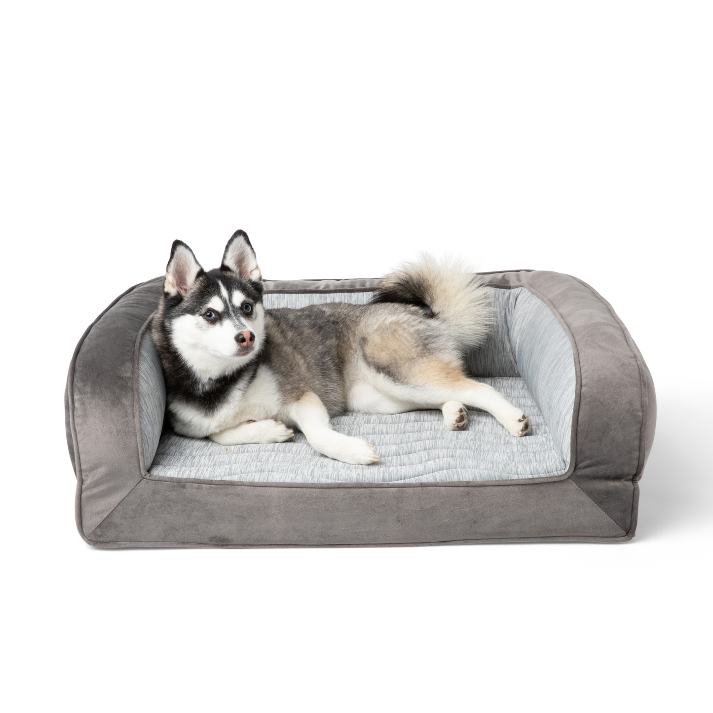 PupChill™ Cooling Bolster Dog Bed - Doot's Pet LLC Collars For A Cause