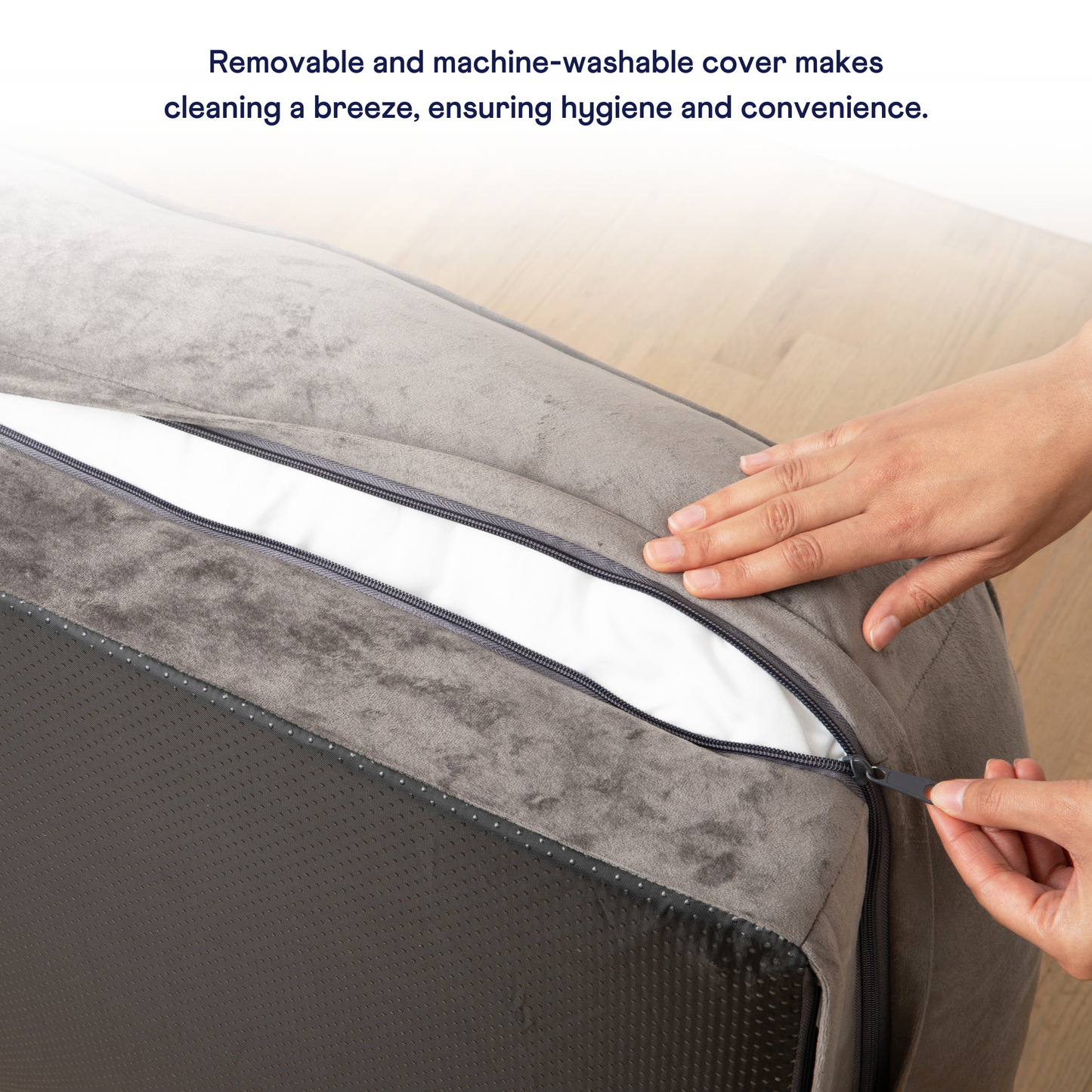 PupChill™ Cooling Bolster Dog Bed - Doot's Pet LLC Collars For A Cause