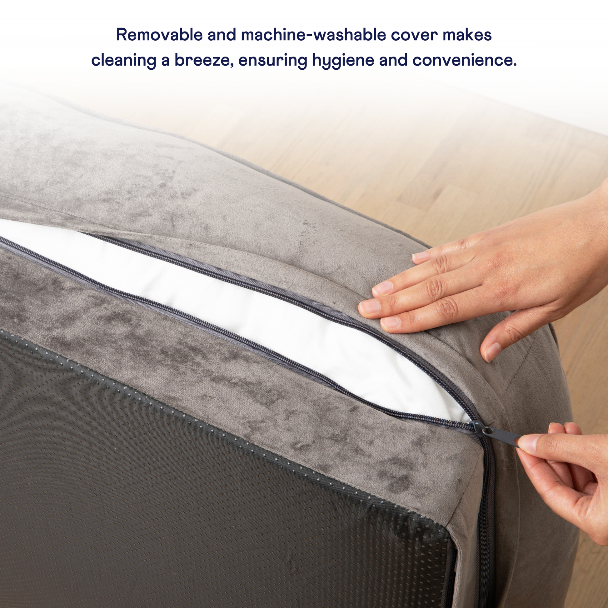 PupChill™ Cooling Bolster Dog Bed - Doot's Pet LLC Collars For A Cause