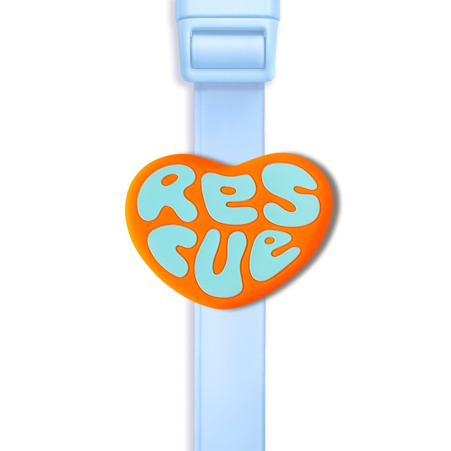 Rescue Orange Jiby Dog Charm