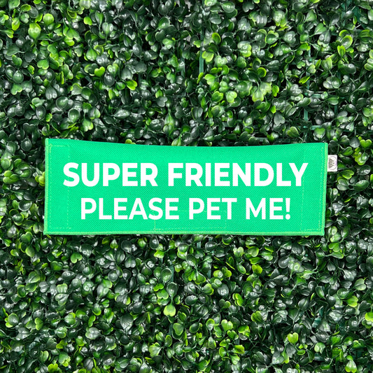Leash Sleeve Super Friendly - Please Pet Me!