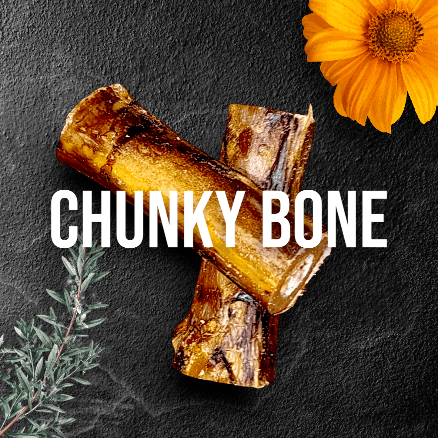 Ostrich Chunky Bones (5" x 2" - 2 Pack): The Long-Lasting, Flavor-Packed Bones for Medium to Large Dogs - Doot's Pet LLC Collars For A Cause