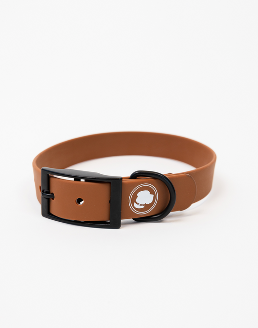 The Modern Dog Company - Coco Brown Collar (Weather + Odor Resistant) - Doot's Pet LLC Collars For A Cause