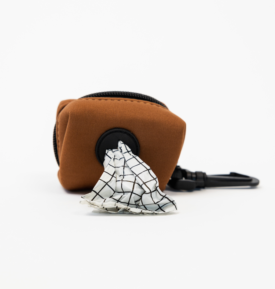 The Modern Dog Company - Coco Brown Poop Bag Holder - Doot's Pet LLC Collars For A Cause