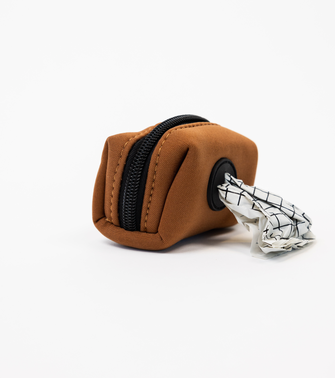 The Modern Dog Company - Coco Brown Poop Bag Holder - Doot's Pet LLC Collars For A Cause