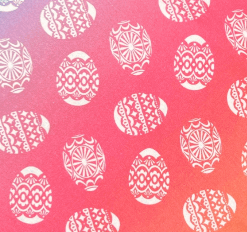 Ombre Easter Eggs Bandana