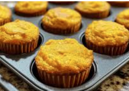 Pumpkin Muffins Dog Treats