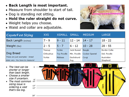 CoyoteVest - Doot's Pet LLC Collars For A Cause