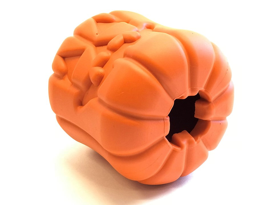 Jack O' Lantern eDispener Durable Rubber Chew Toy & Treat Dispenser - Doot's Pet LLC Collars For A Cause