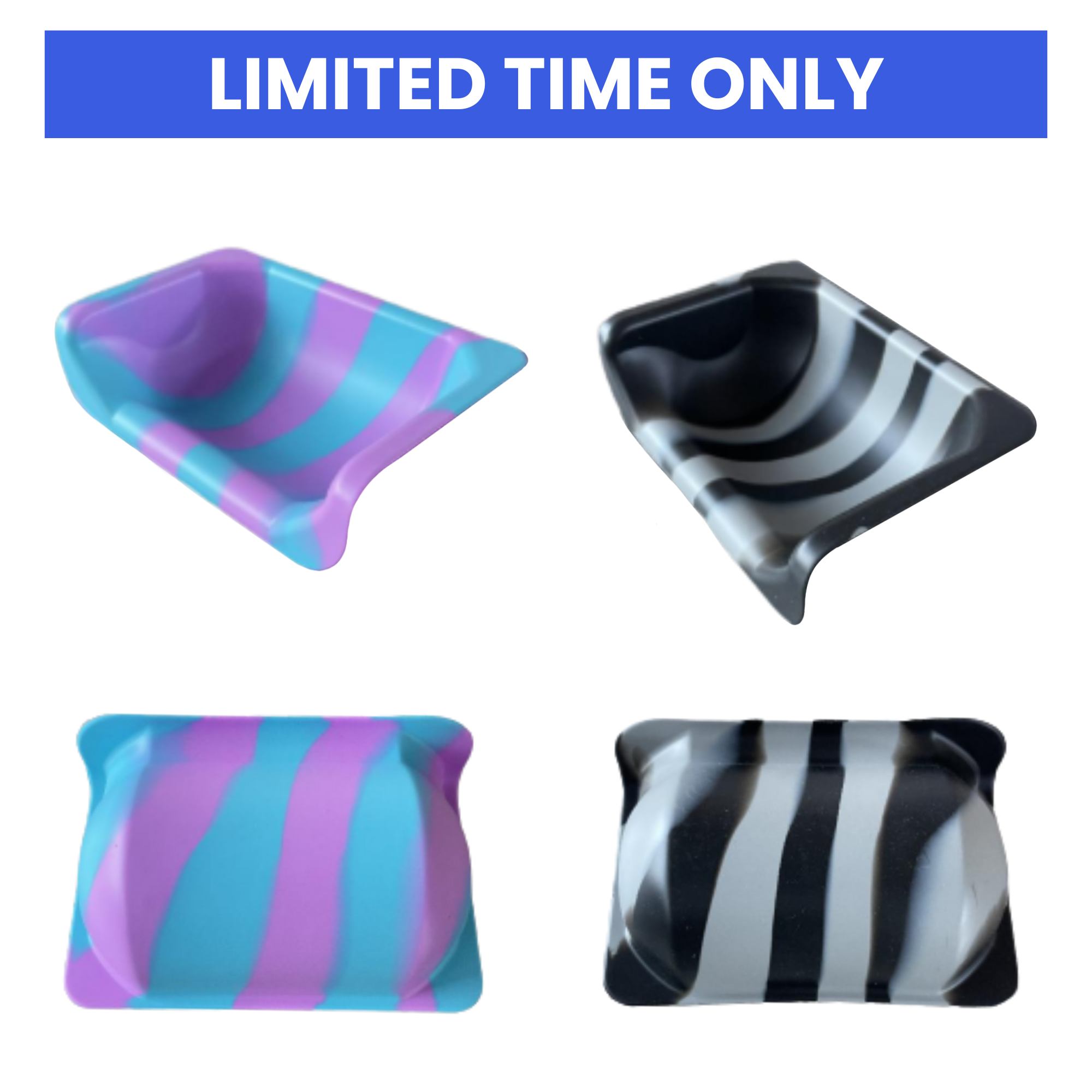 Fluff Trough Swirl Silicone Insert | Doot's Pet LLC Collars For A Cause