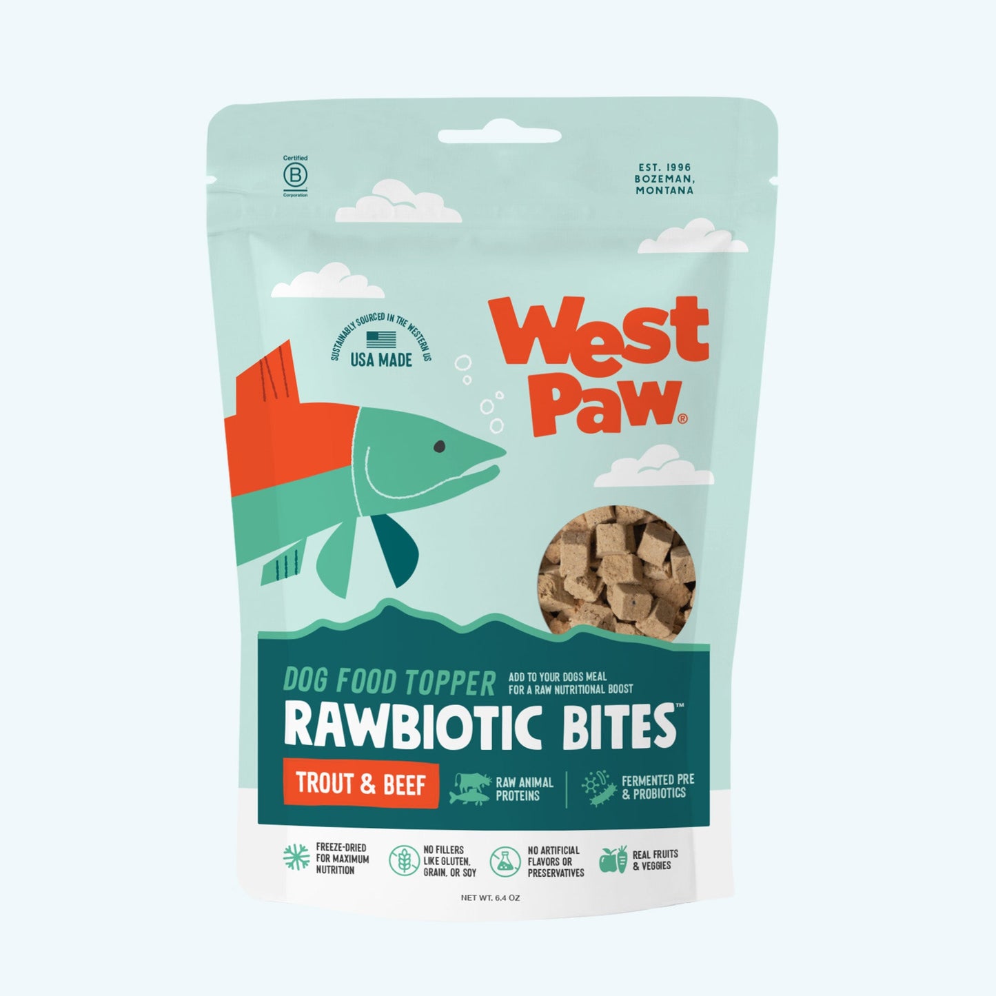 Trout & Beef Dog Food Topper