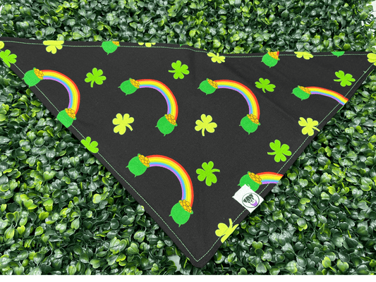 Saint Patrick's Day Pet Bandana Lucky Pots