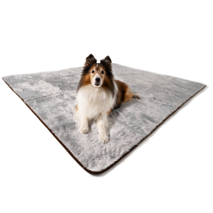 PupProtector™ Short Fur Waterproof Throw Blanket - Grey - Doot's Pet LLC Collars For A Cause