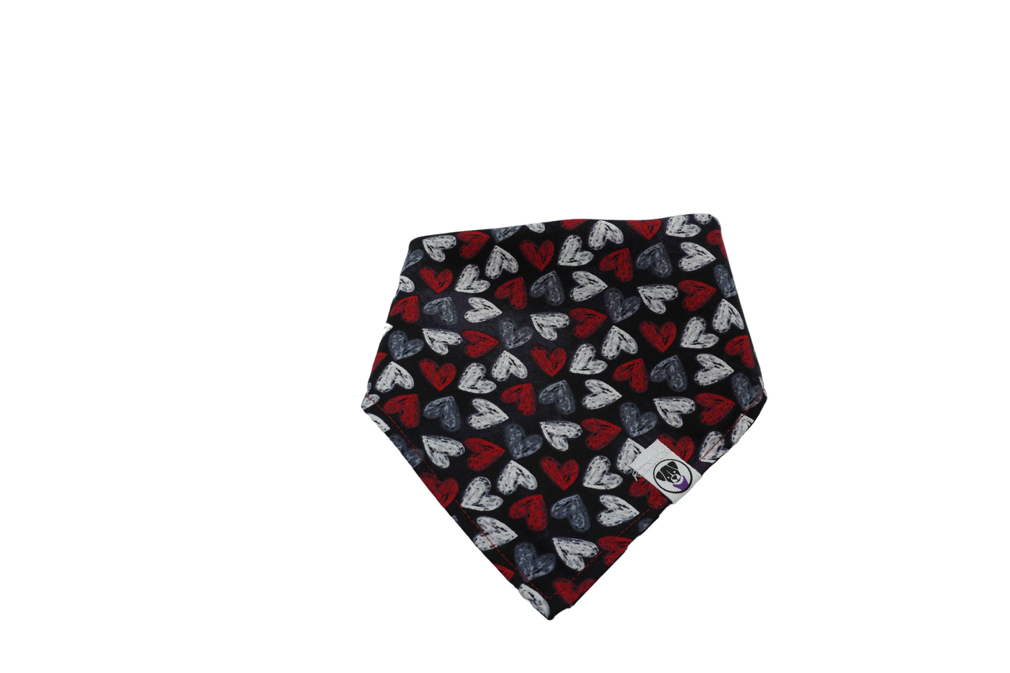 Scribble Hearts Bandana