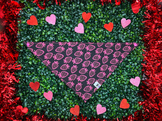 Strawberry Neon Bandana