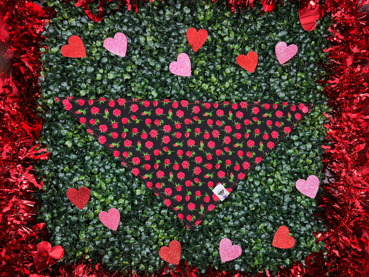 Be My Valentine Rose Bandana