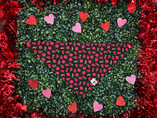 Be My Valentine Rose Bandana