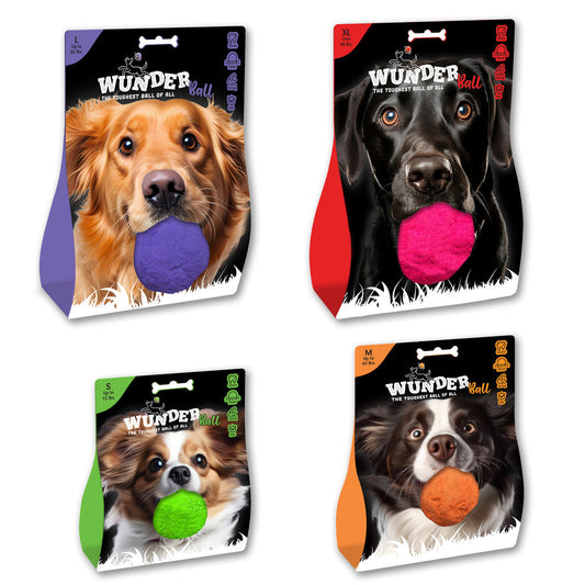 WUNDERBALL - Best Fetch Toy - Doot's Pet LLC Collars For A Cause