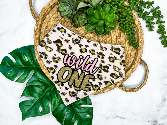 "Wild One" Birthday Dog Bandana