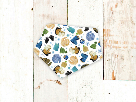 "Winter Weather" Dog Bandana