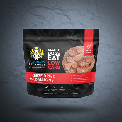 Freeze Dried Food | Beef Recipe | 25oz Bag - Doot's Pet LLC Collars For A Cause
