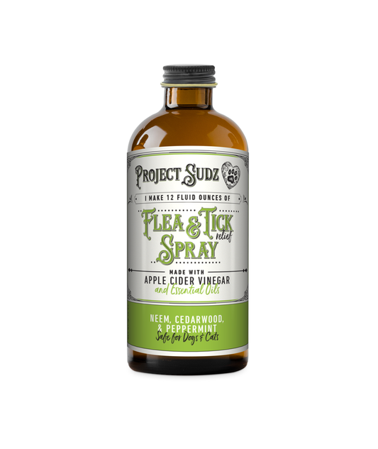 Project Sudz - Flea & Tick Relief Spray Concentrate | Project Sudz