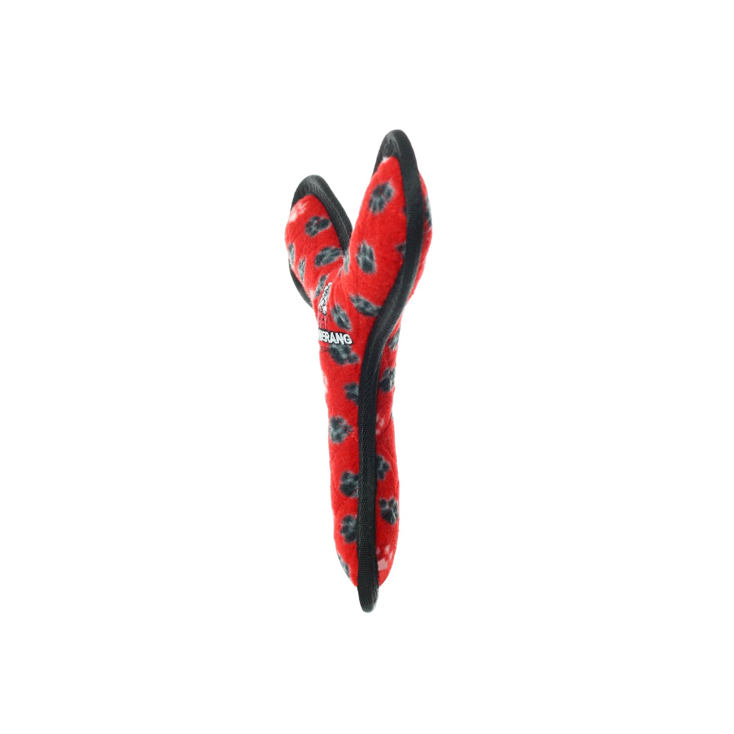 Tuffy Dog Toys - VIP Products - Tuffy Ultimate Boomerang - Red Paw, Squeaky Dog Toy - Doot's Pet LLC Collars For A Cause