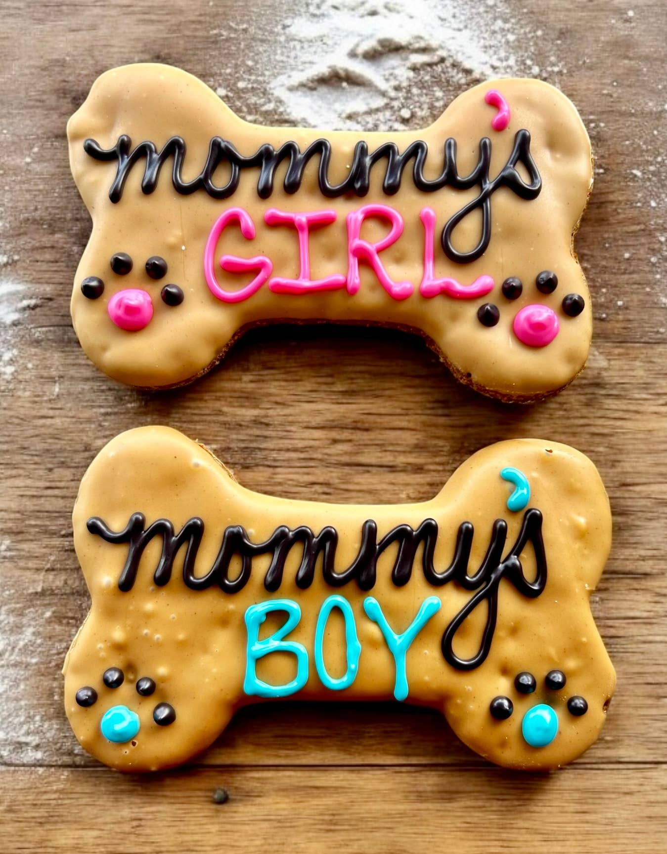 YumYum4DOGS - 6 inch Favorite PAWrent Peanut Butter Dog Bone- Single - Doot's Pet LLC Collars For A Cause