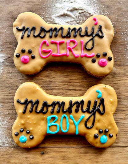 YumYum4DOGS - 6 inch Favorite PAWrent Peanut Butter Dog Bone- Single - Doot's Pet LLC Collars For A Cause