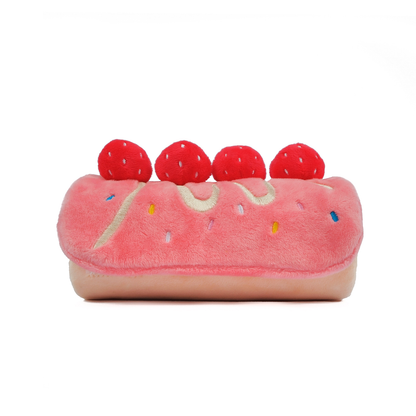 CHEWFFON - CHEWFFON Strawberry Roll Cake Dog Puzzle Toy