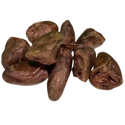 Freeze-Dried Duck Hearts, 3 oz, Single Ingredient Dog & Cat Treats, USA Made - Doot's Pet LLC Collars For A Cause