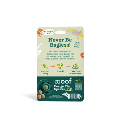 Woof - Poomergency - Forest Green