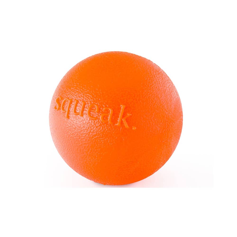 Planet Dog Orbee-Tuff Squeak Ball Dog Toy Orange