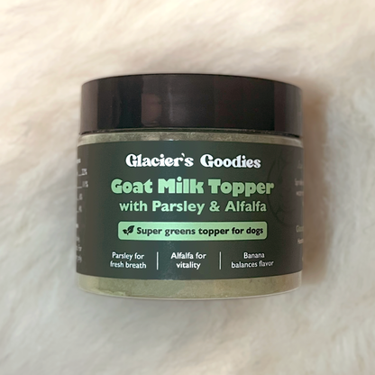 Glacier's Goodies - Super Greens Goat Milk Topper
