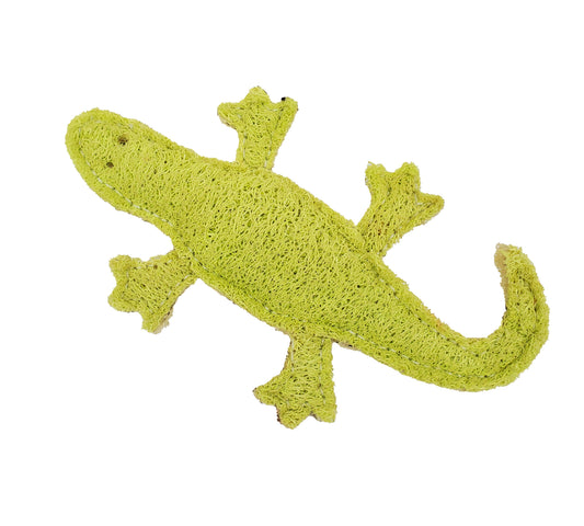 Barker's Bowtique - Hip Doggie -  Organic Vegetable Dental Toy - Gecko