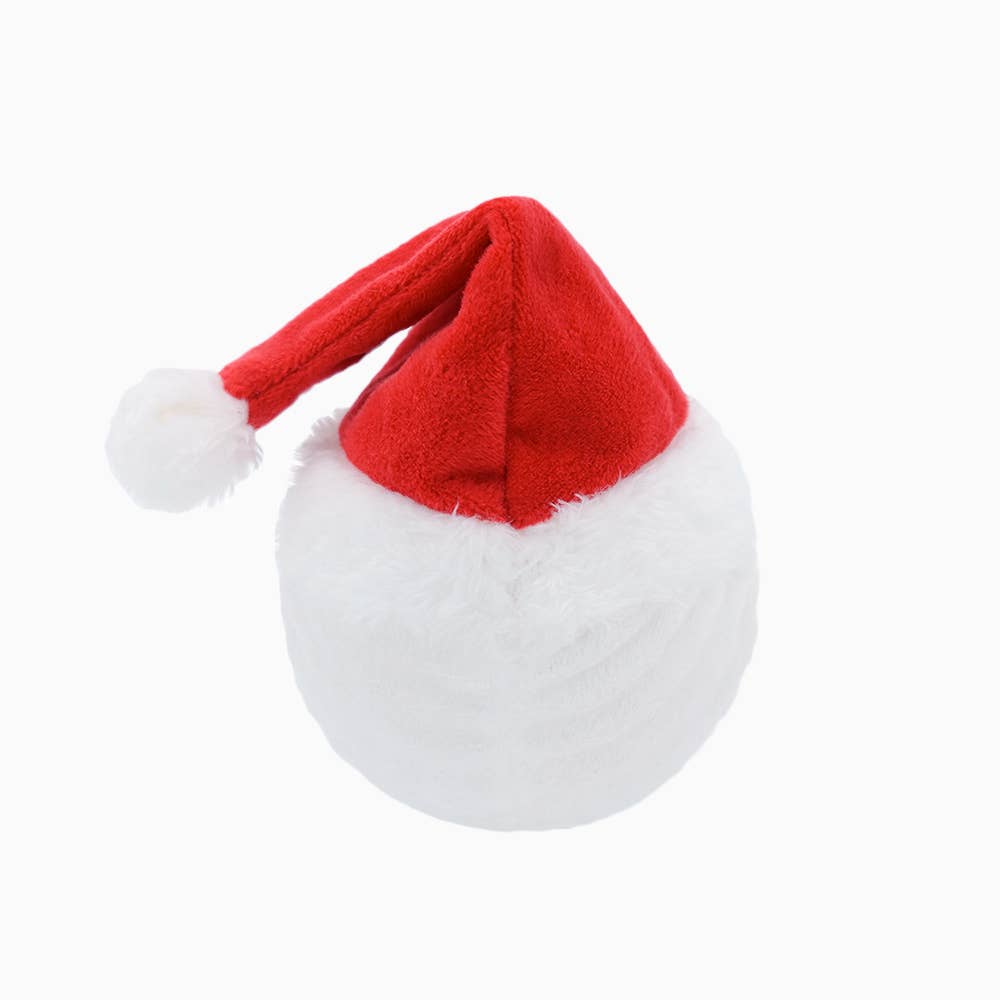 Hugsmart Products Inc - HugSmart Pet - Happy Woofmas | Santa - Dog Ball Toy