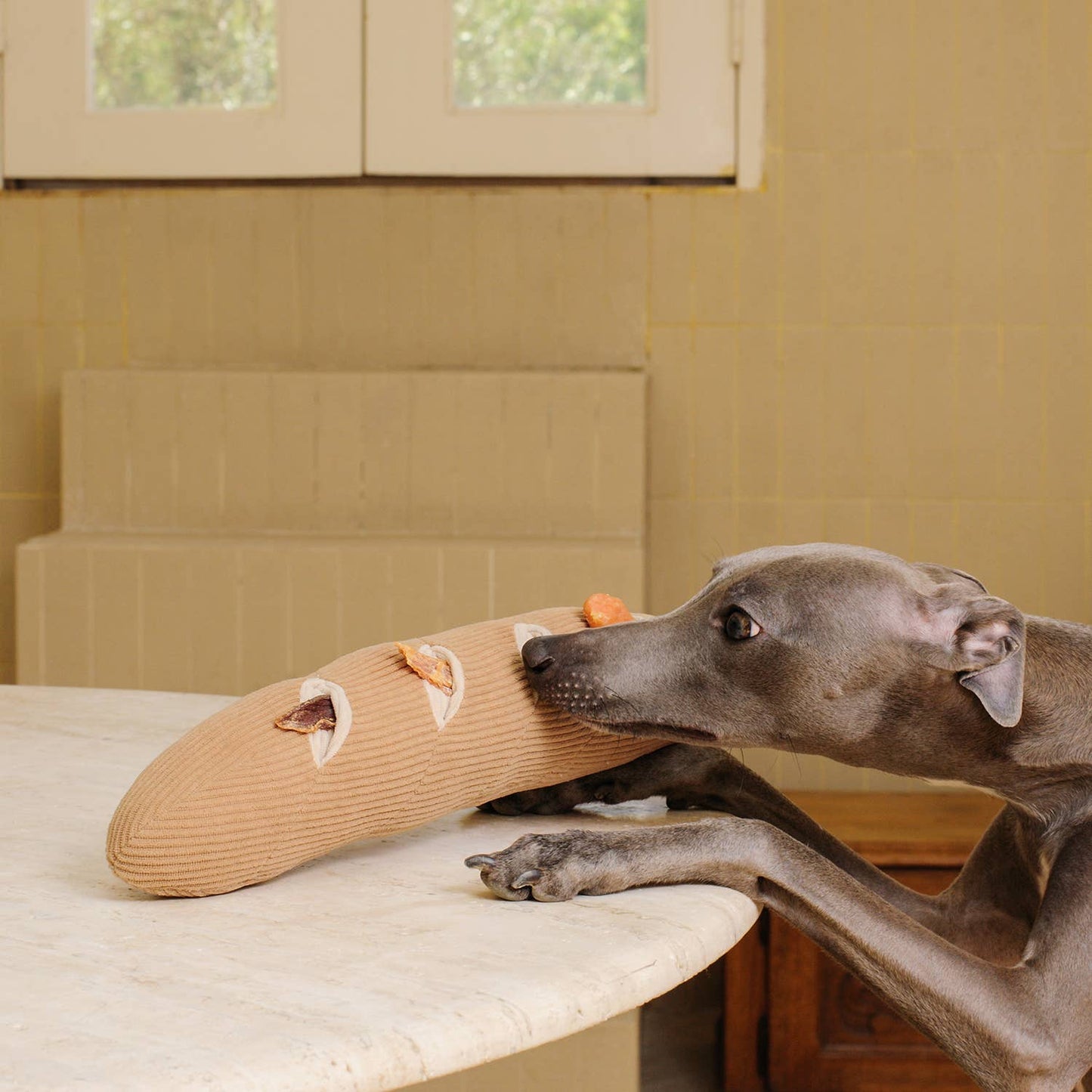 CHEWFFON - CHEWFFON Interactive Enrichment Baguette Dog Toy