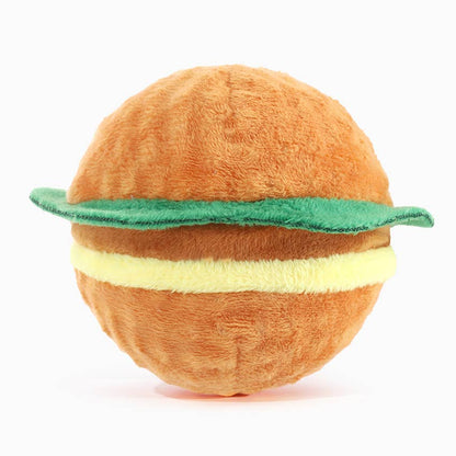 Hugsmart Products Inc - HugSmart Pet - Food Party | Hamburger - Dog Ball Toy