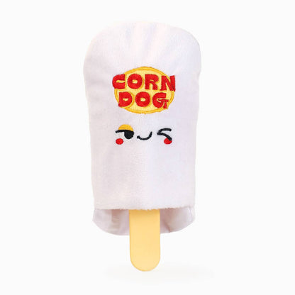 Hugsmart Products Inc - Oriland Pet - Food Party | Corn Dog - Dog Plush Toy