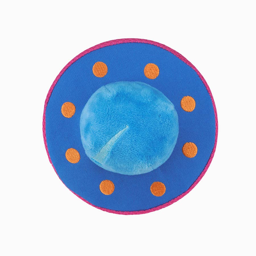 Hugsmart Products Inc - HugSmart Pet - Space Paws | UFO - Dog Plush Toy