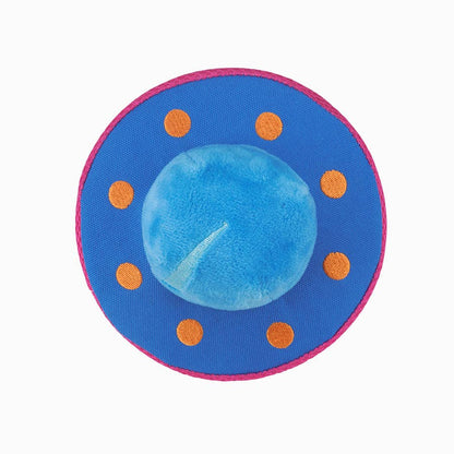 Hugsmart Products Inc - HugSmart Pet - Space Paws | UFO - Dog Plush Toy
