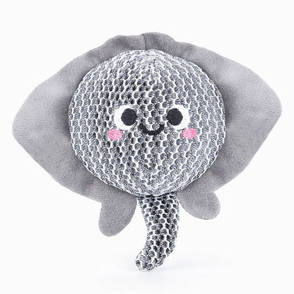 Hugsmart Products Inc - HugSmart Pet - Ocean Pals | Stingray - Dog Ball Toy