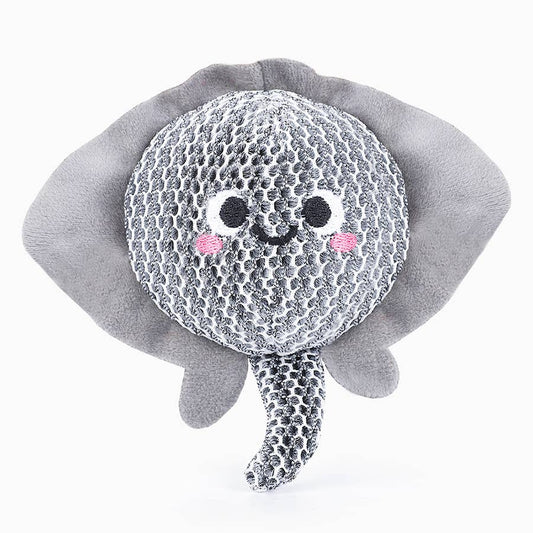 Hugsmart Products Inc - HugSmart Pet - Ocean Pals | Stingray - Dog Ball Toy