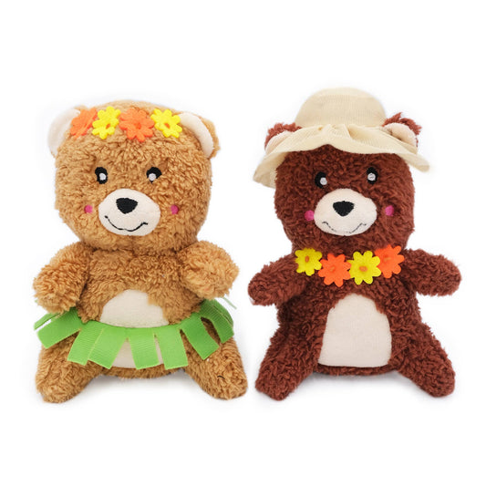 ZippyPaws - Cheeky Chumz Jr 2-Pack - Pretty in Flowers - Dog Toy