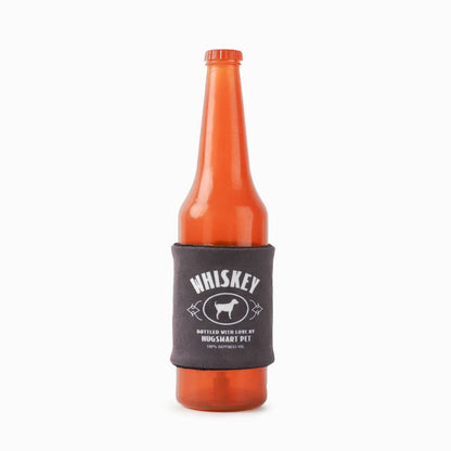 Hugsmart Products Inc - HugSmart Pet - Boozy Tailz | Whiskey - TPR Rubber Dog Toy