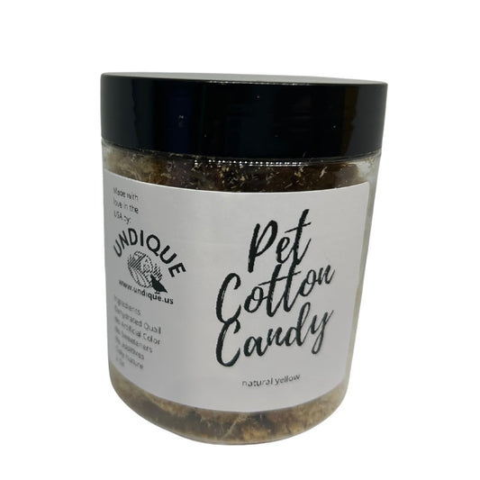Pet Cotton Candy - Quail All Natural Protein-Rich Fluffy Treat for All Pets, one Ingredient only pet Treat and Food Topper for picky Eaters or gourmets. Made from Premium Quail Meat - Doot's Pet LLC Collars For A Cause