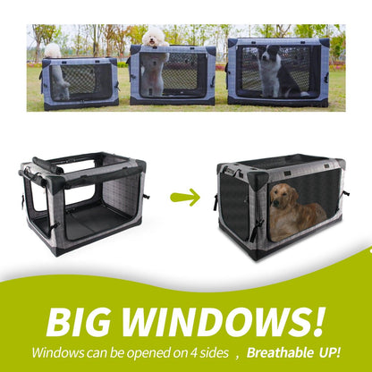 Foldable Pet Travel Crate