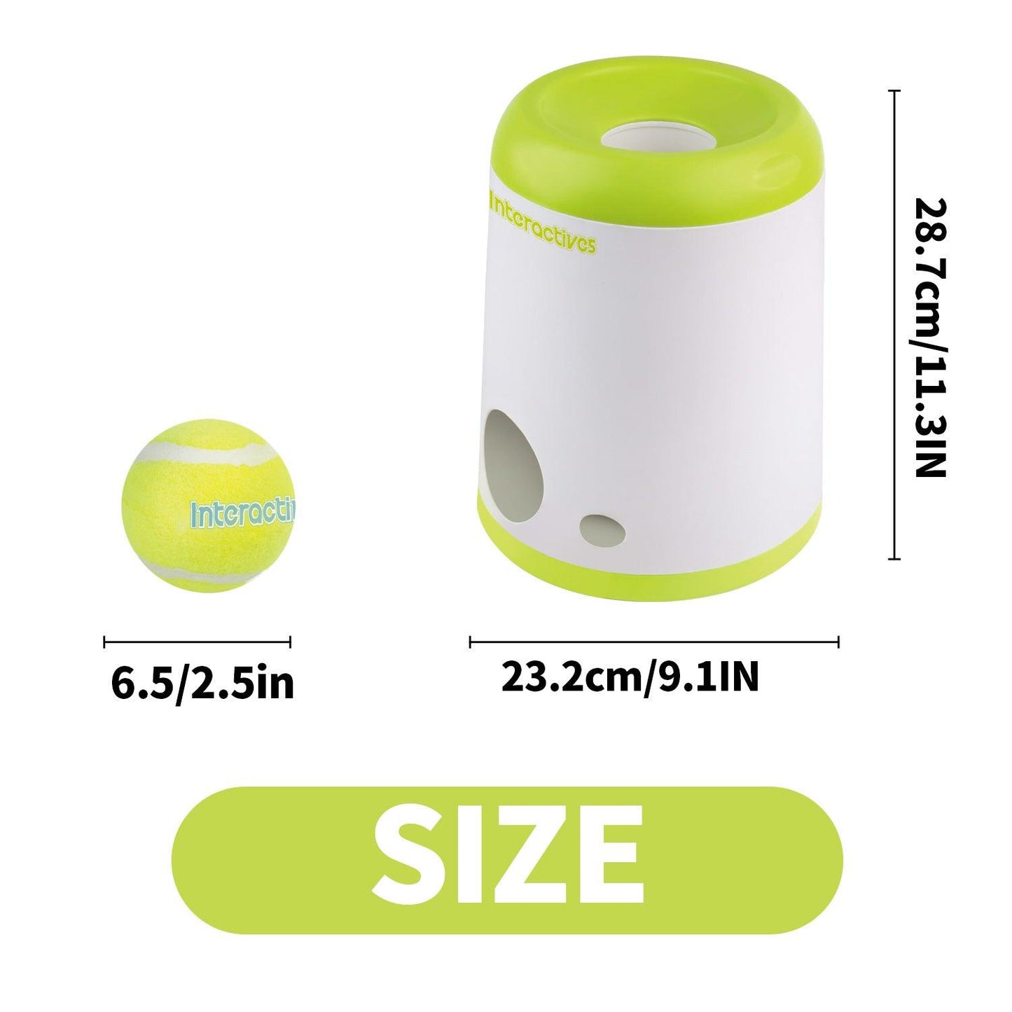 Interactive Fetch-N-Treat Dog Toy