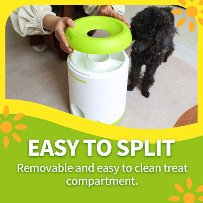 Interactive Fetch-N-Treat Dog Toy